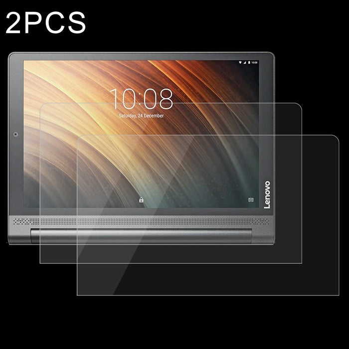 2 Pcs For Lenovo Yoga Tab3 Plus 10.1 Inch 9H Surface Hardness Tempered Glass Screen Protector