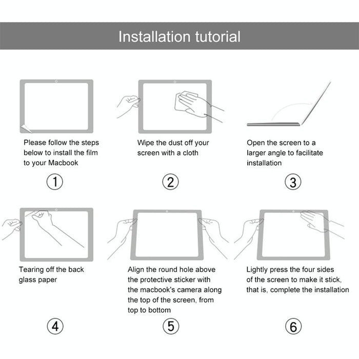 13.3 Universal Inch Hd Tempered Glass Laptop Screen