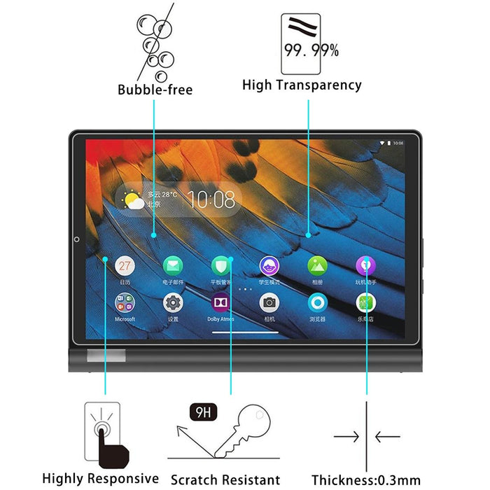 For Lenovo Yoga Tab 5 10.1 Inch 25 Pcs 9H Hd Explosion-Proof Tempered Glass Film