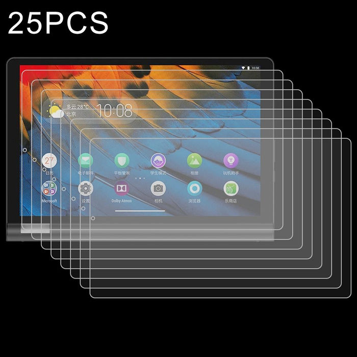 For Lenovo Yoga Tab 5 10.1 Inch 25 Pcs 9H Hd Explosion-Proof Tempered Glass Film