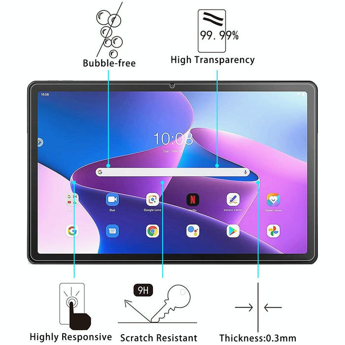 For Lenovo Tab M10 3Rd Gen / Tb328 9H 2.5D Explosion-Proof Tempered Tablet Glass Film