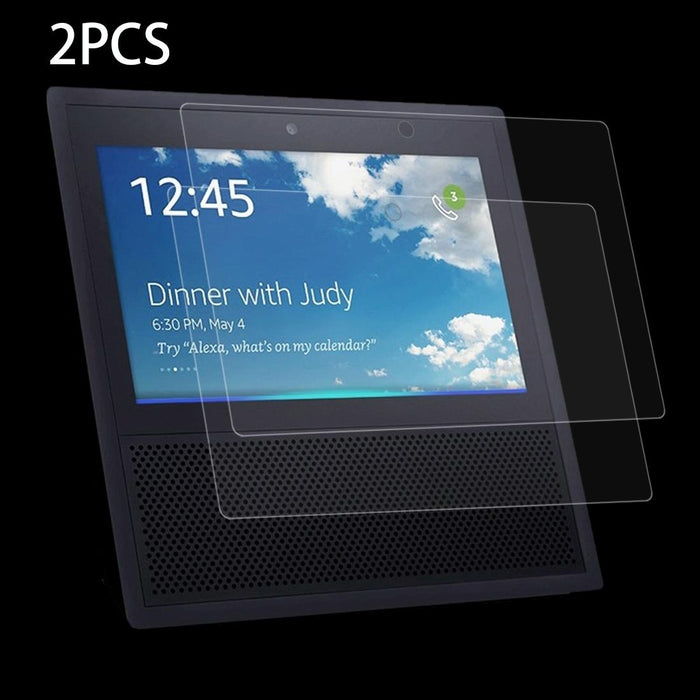 2 Pcs For Amazon Echo Show 0.3Mm 9H Surface Hardness Tempered Glass Screen Protector