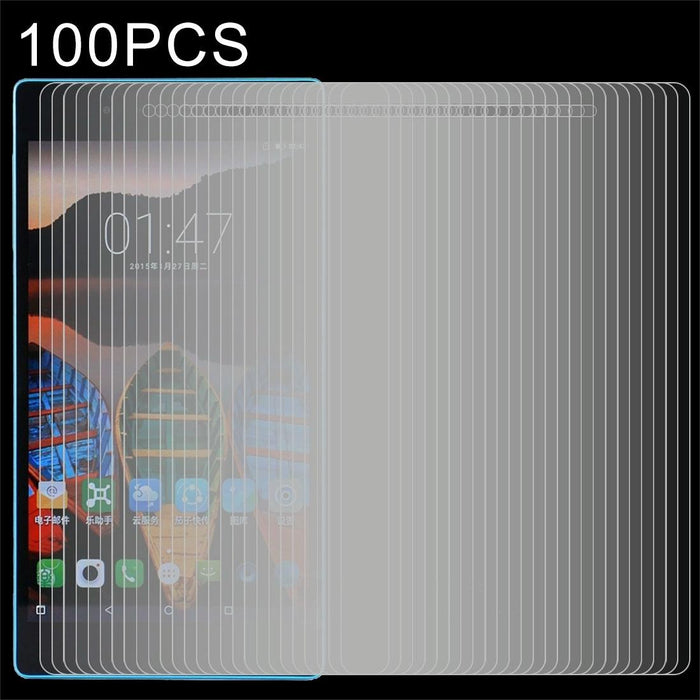 100 Pcs For Lenovo Tab3 7 Essential / 710F 0.3Mm 9H Surface Hardness Tempered Glass Screen Protector