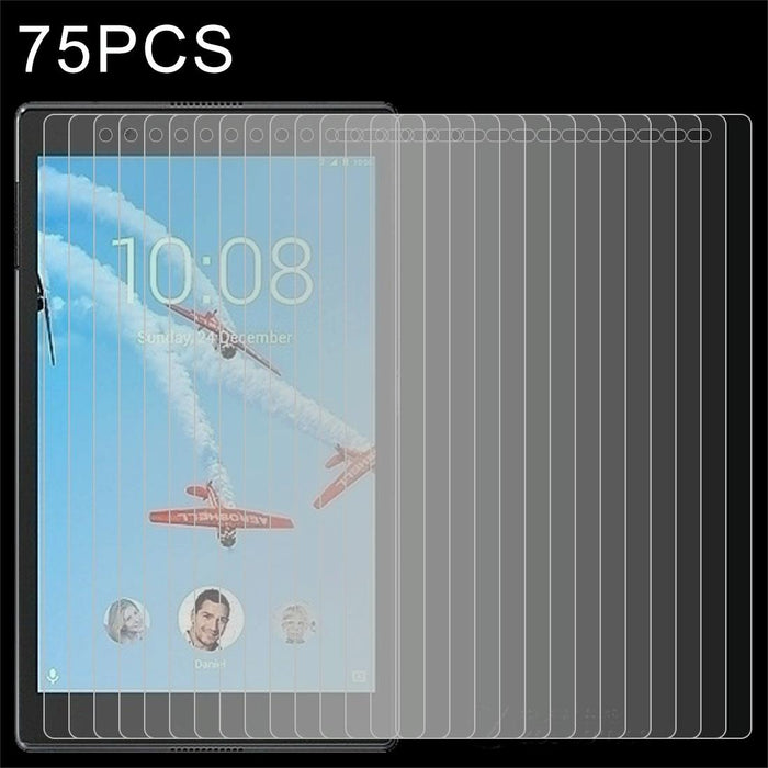 75 Pcs For Lenovo Tab4 8.0 Inch / Tb-8504 / Tb-8504F / Tb-8504X 0.3Mm 9H Surface Hardness Tempered Glass Screen Protector