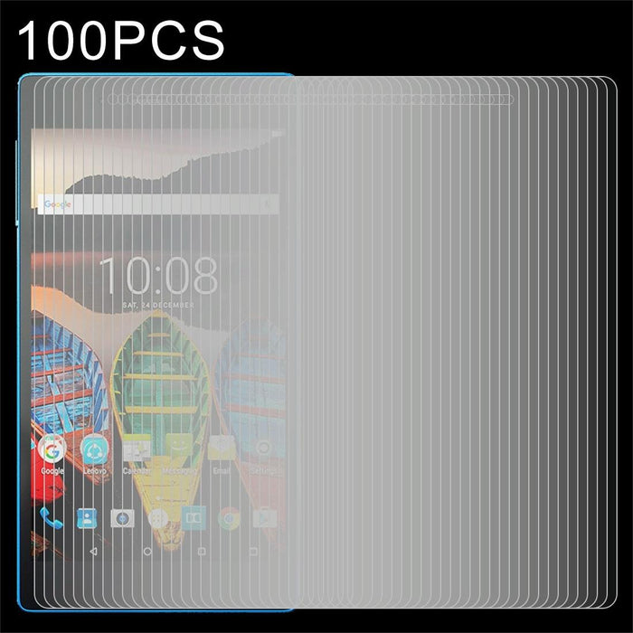 100 Pcs For Lenovo Tab3 730M 0.3Mm 9H Surface Hardness Tempered Glass Screen Protector