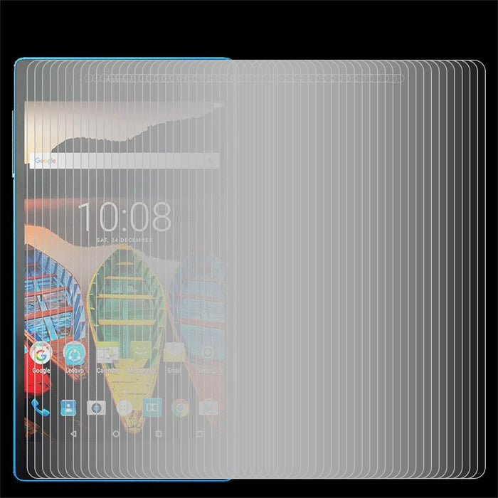 100 Pcs For Lenovo Tab3 730M 0.3Mm 9H Surface Hardness Tempered Glass Screen Protector