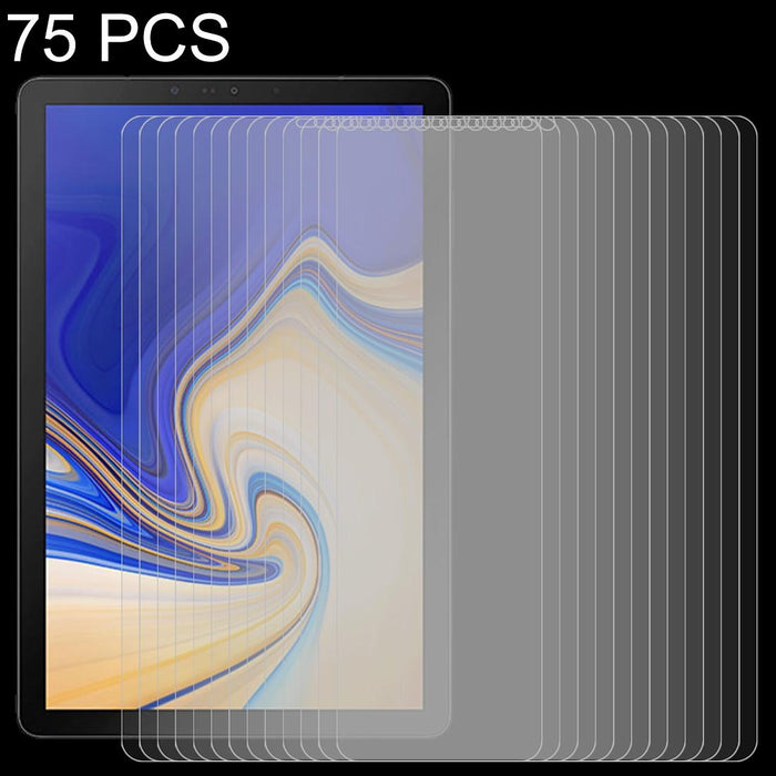 75 Pcs 0.26Mm 9H Surface Hardness Explosion-Proof Tempered Glass Film For Samsung Galaxy Tab S4 10.5