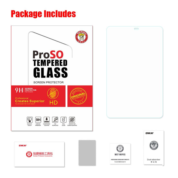 Hat-Prince 0.33Mm 9H 2.5D Tempered Glass Film For Samsung Galaxy Tab A 10.5 2018 T590 / T595 10.5 Inch