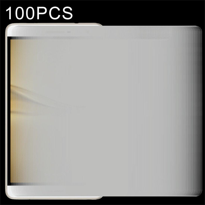 100 Pcs 7 Inch Universal 0.4Mm 9H Surface Hardness Tempered Glass Screen Protector