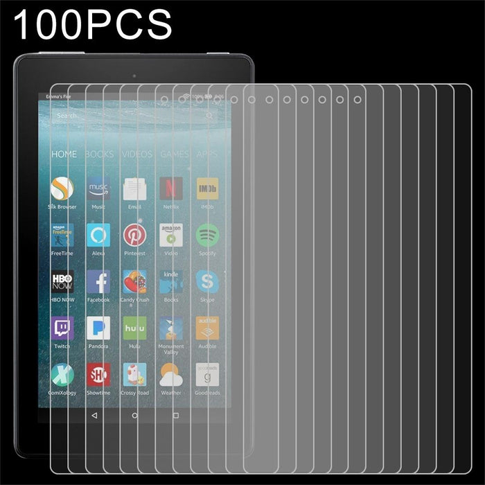 For Amazon Kindle Fire 7 2017 100 Pcs 0.3Mm 9H Full Screen Tempered Glass Film