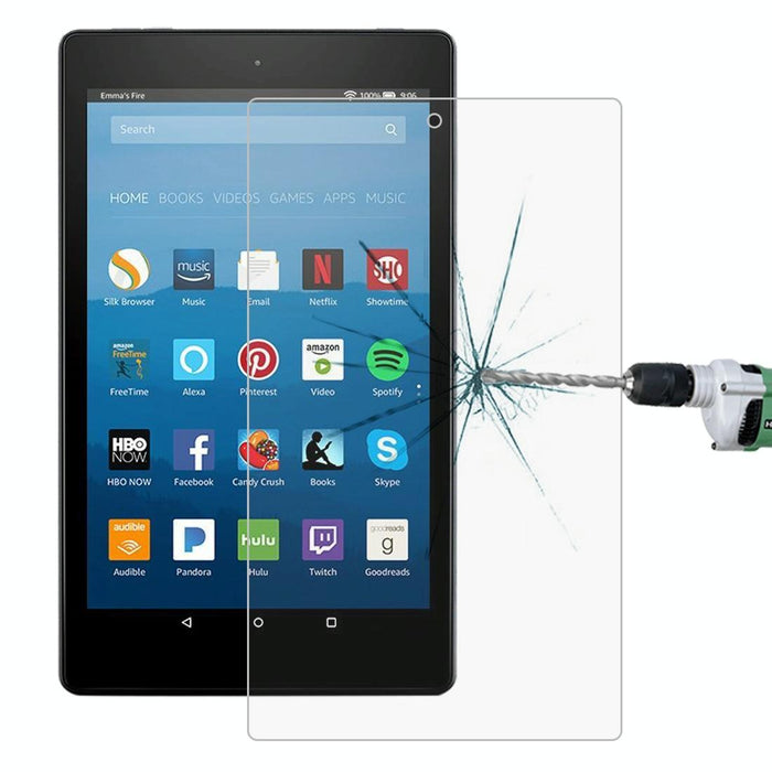 For Amazon Kindle Fire Hd 8 2016 0.3Mm 9H Full Screen Tempered Glass Film