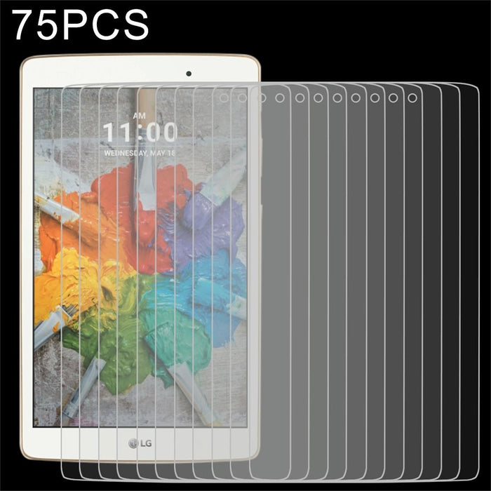 For Lg G Pad X 8.0 75 Pcs 0.3Mm 9H Full Screen Tempered Glass Film