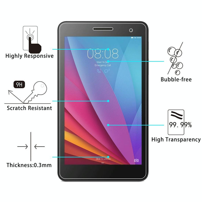 For Huawei Mediapad T1 7.0 0.3Mm 9H Full Screen Tempered Glass Film