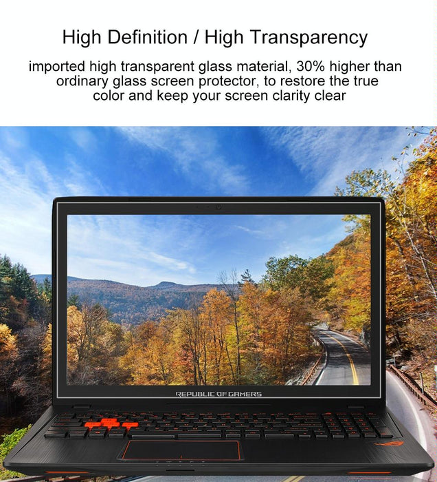 Laptop Screen Hd Tempered Glass Protective Film For Asus