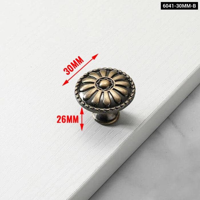 Zinc Alloy Bronze Cabinet Wardrobe Drawer Door Handles/knobs