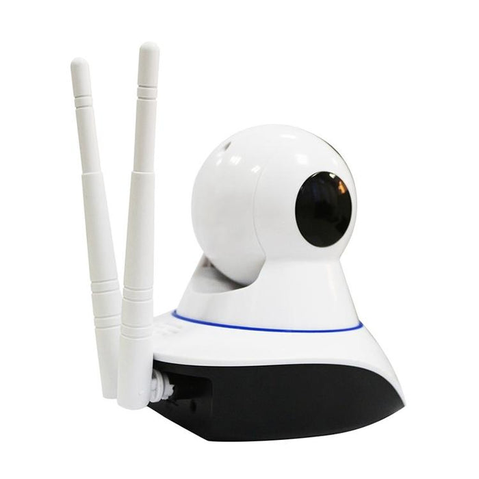 1.0Mp 720P Hd Wifi Ip Camera Support Motion Detection / Night Vision White