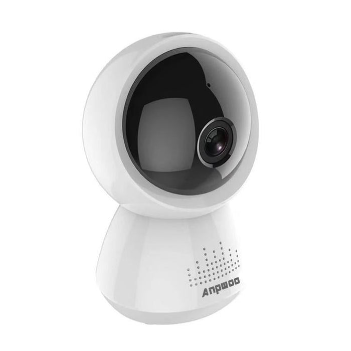 2.0Mp 1080P 1 / 2.7 Inch Hd Wifi Ip Camera Support Motion Detection / Night Vision White