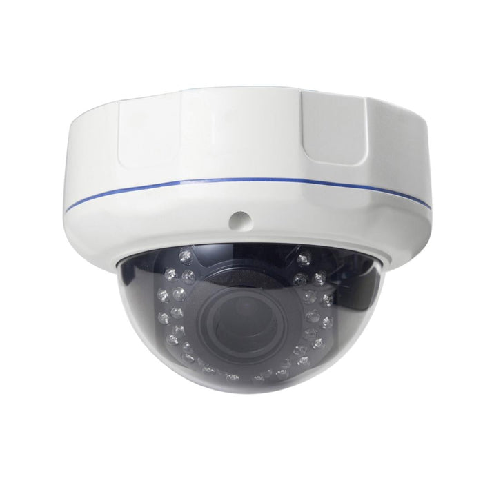 Tv-537H5 / Ip Af Poe H.264++ 5Mp Ip Dome Camera Auto Focus 4X Zoom 2.8-12Mm Lens Surveillance Cameras White