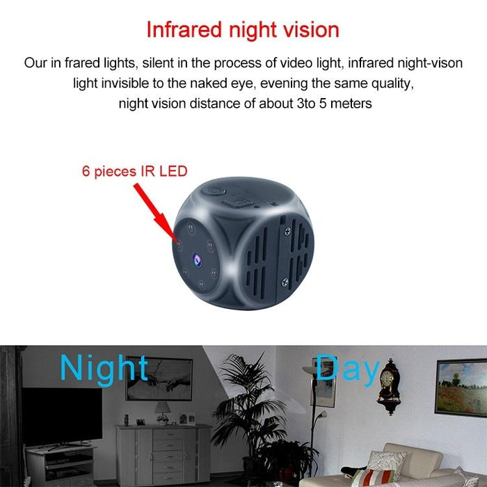 1080P Hd Wireless Camera Sports Outdoor Home Computer Camera Support Infrared Night Vision / Motion Detection