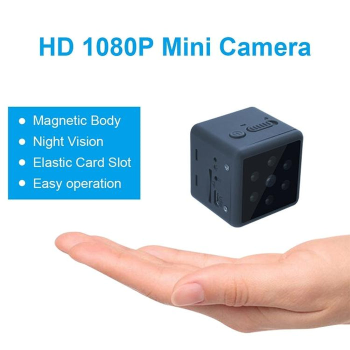 1080P Wearable Smart Hd Camera Wireless Sport Camera Support Infrared Night Vision / Motion Detection / Tf Card