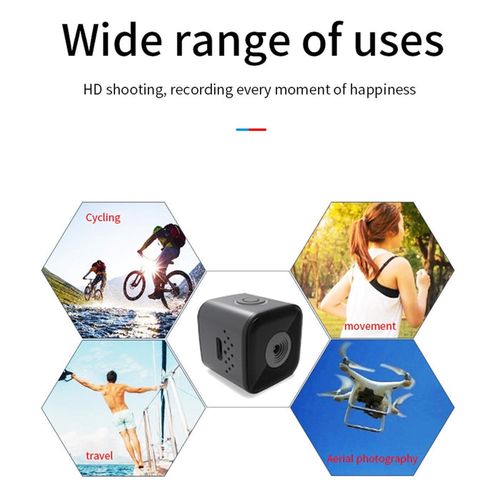 1080P Mini Waterproof Hd Smart Camera Support Night Vision