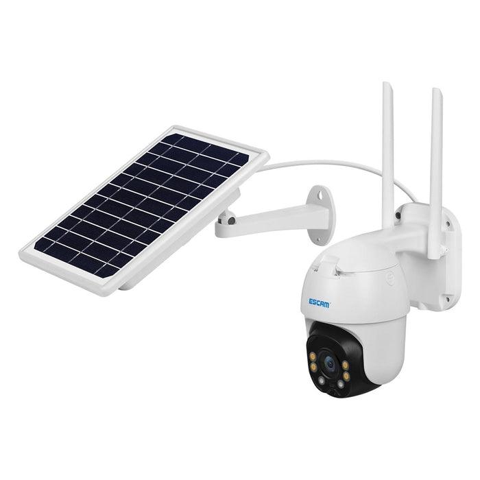 1080P Ip66 Waterproof Wifi Ip Camera With Solar Panel & Battery Support Night Vision & Motion Detection & Two Way Audio & Tf Card & Ptz Control