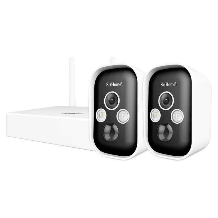 3.0 Million Pixels Fhd Low Power Consumption Wireless Home Security Camera System