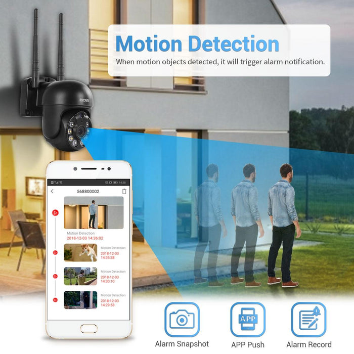 3.0 Million Pixels 8-Channel Wireless Dome Camera Hd Nvr Security System Support Motion Detection & Two-Way Audio & Full-Colour Night Vision & Tf Card