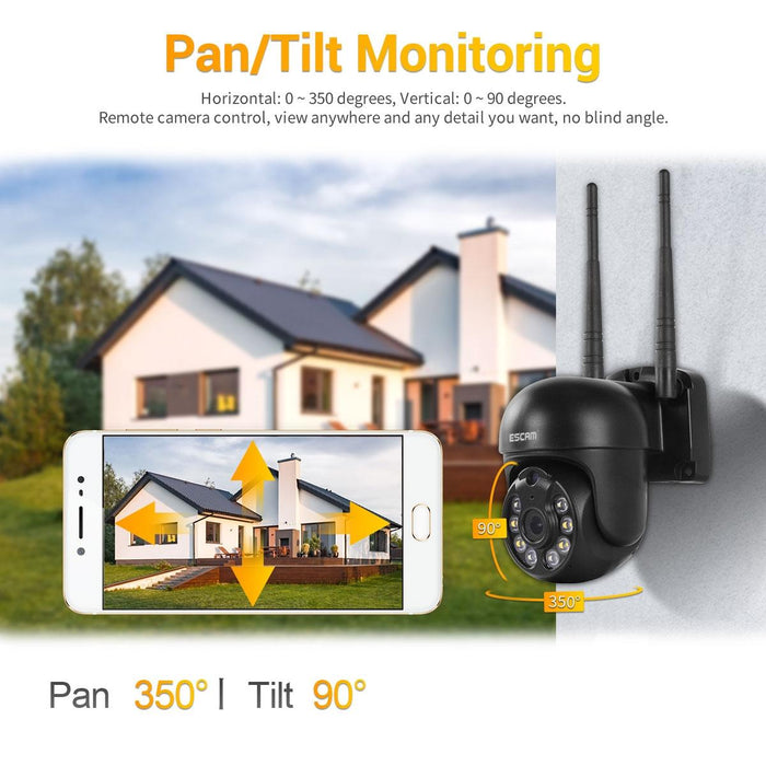 3.0 Million Pixels Wireless Dome Ip Camera Support Motion Detection & Two-Way Audio & Full-Colour Night Vision & Tf Card