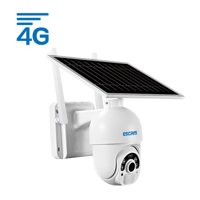 Hd 1080P 4G Solar Powered Ip Camera Without Memory Support Two-Way Audio & Pir Motion Detection & Night Vision & Tf Card