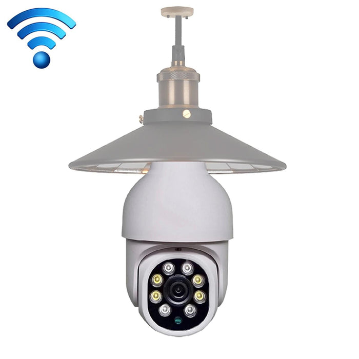 Smart Wifi Hd Outdoor Network Light Bulb Camera Support Infrared Night Vision & Motion Detection & Tf Card