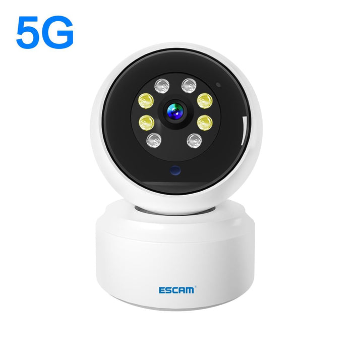 Hd 1080P Dual-Band Wifi Ip Camera Support Night Vision / Motion Detection / Auto Tracking / Tf Card / Two-Way Audio