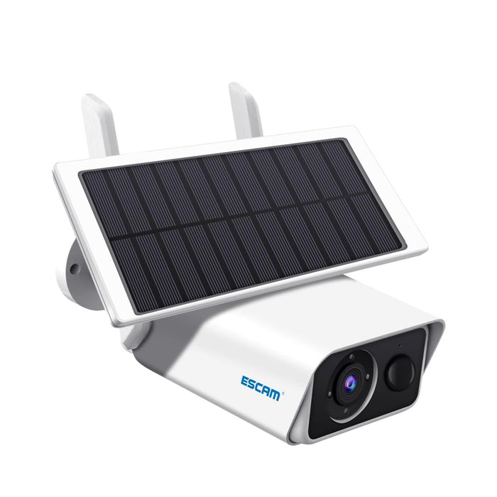 H.265 3Mp Solar Wifi Ip Camera Without Battery White