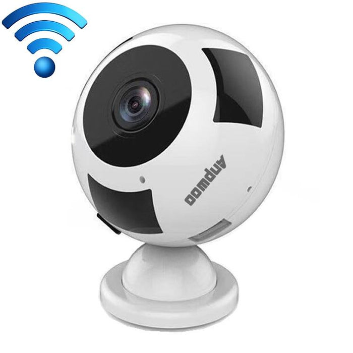 Mn003 360 Degrees Panoramic 960P Hd Wifi Ip Camera Support Motion Detection & Infrared Night Vision & Tf Card Max 64Gb