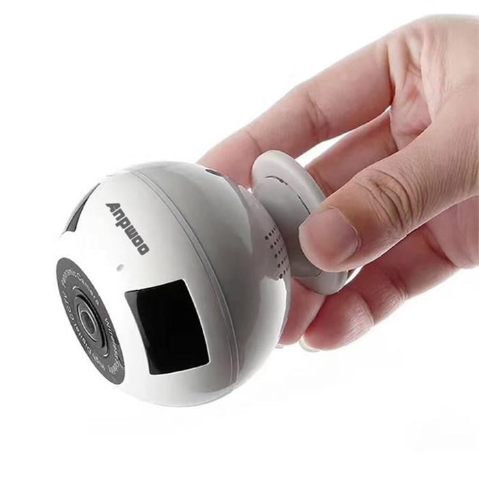 Mn003 360 Degrees Panoramic 960P Hd Wifi Ip Camera Support Motion Detection & Infrared Night Vision & Tf Card Max 64Gb