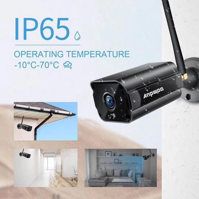 720P Hd Wifi Ip Camera Support Motion Detection & Infrared Night Vision & Tf Card Max 64Gb