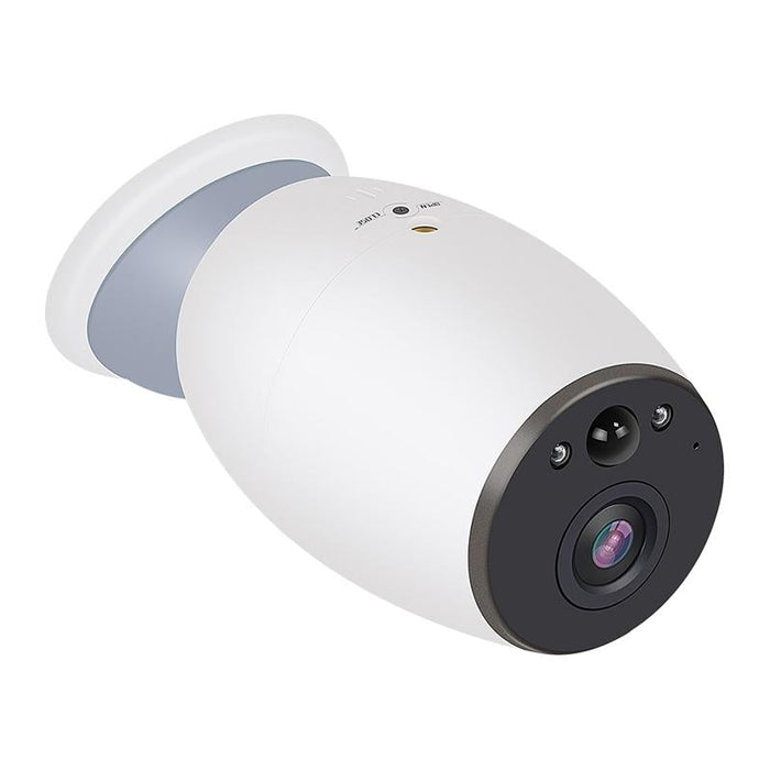 Gh3 Wifi Smart Surveillance Camera With Magnet Mount Support Night Vision / Two-Way Audio White