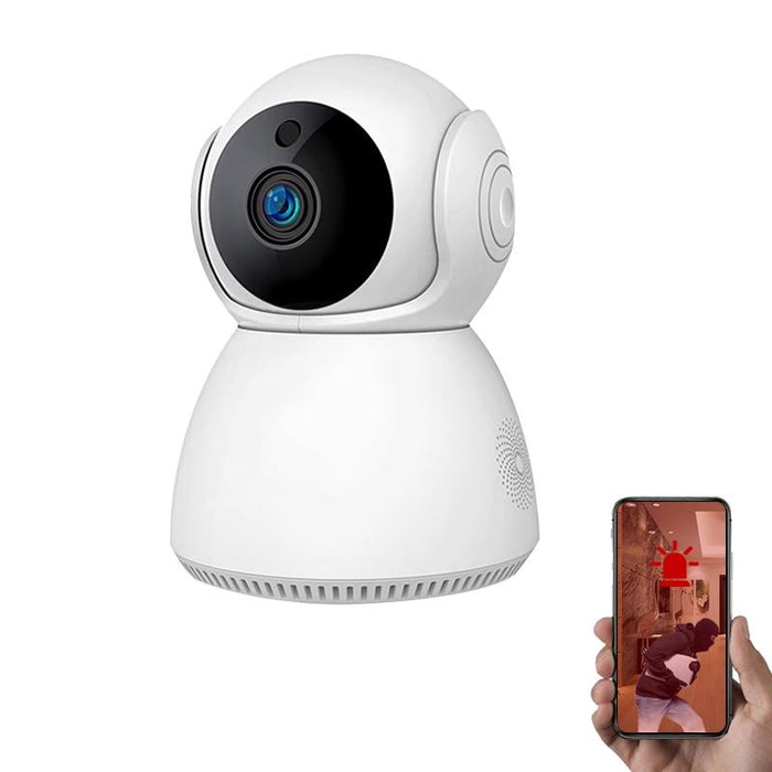 1.0Mp Pan-Tilt Ip Camera Wifi Smart Security Camera Support Tf Card / Two-Way Audio / Motion Detection / Night Vision