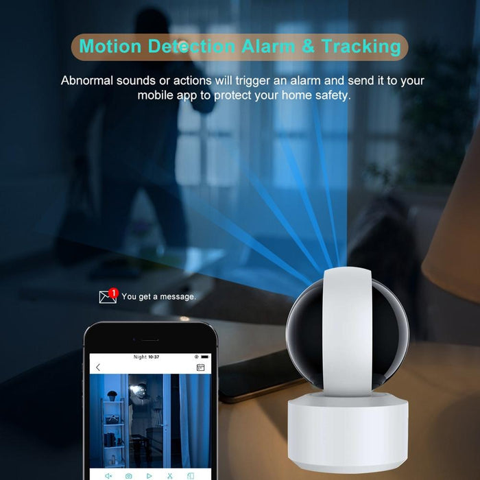 3.0Mp 360 Rotation Ip Camera Wifi Smart Security Camera Support Tf Card / Two-Way Audio / Motion Detection / Night Vision