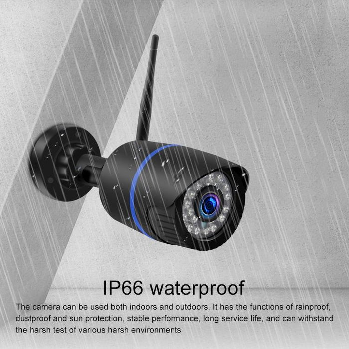 2.0 Million Pixels 1080P Hd Wireless Ip Camera Support Motion Detection & Two-Way Audio & Infrared Night Vision & Tf Card