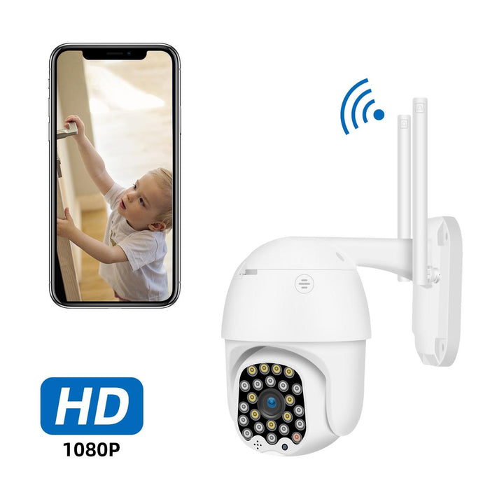 1080P Hd Wifi Ip Camera Support Night Vision & Motion Detection & Two Way Audio & Tf Card