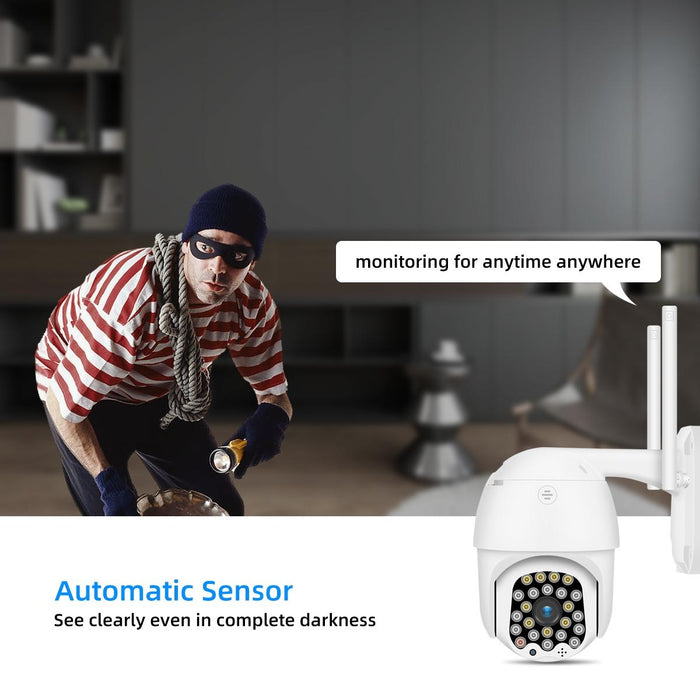 1080P Hd Wifi Ip Camera Support Night Vision & Motion Detection & Two Way Audio & Tf Card