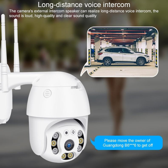 1080P Hd Wifi Ip Camera Support Night Vision & Motion Detection & Two Way Audio & Tf Card