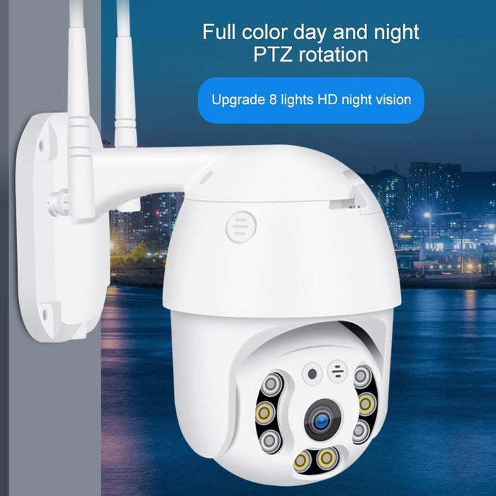 1080P Hd Wifi Ip Camera Support Night Vision & Motion Detection & Two Way Audio & Tf Card