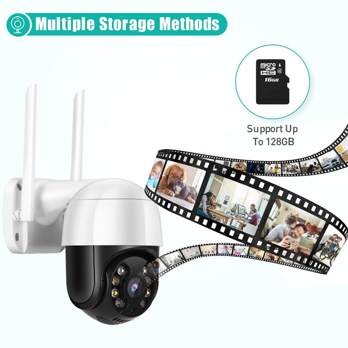 3.0Mp Hd Wifi Ip Camera Support Night Vision & Motion Detection & Two Way Audio & Tf Card