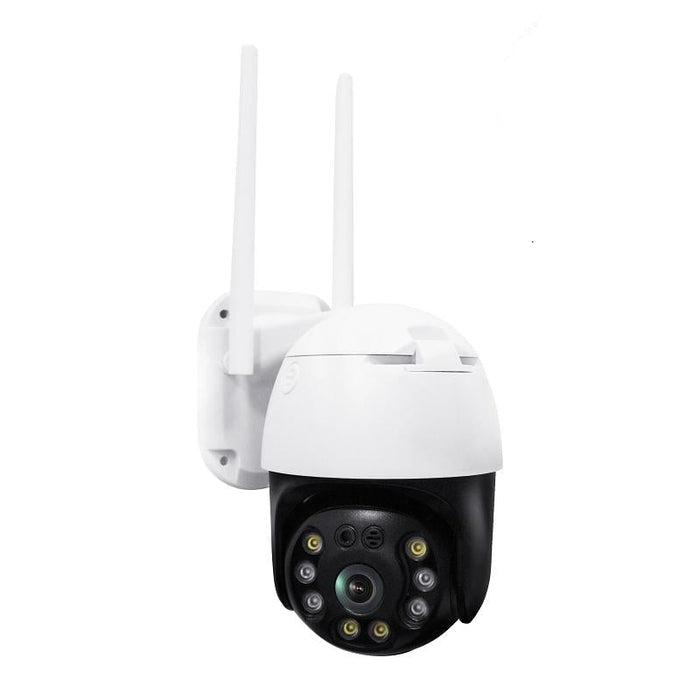 1080P 3.0Mp 3.6Mm Lens Ip65 Waterproof Ptz 360 Degree Rotating Wifi Camera Support Day And Night Full Colour & Two-Way Voice Intercom & Motion Humanoid Detection & Video Playback & 128Gb Tf Card