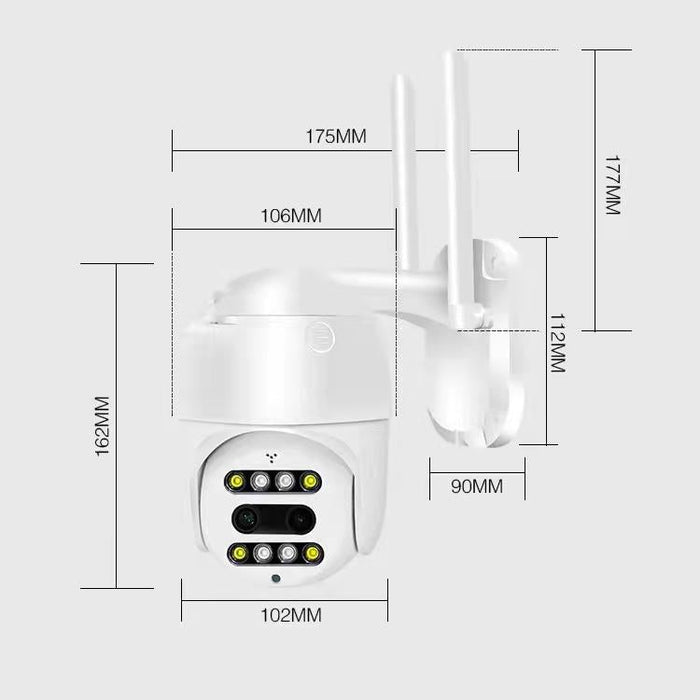 Pixels 1080P Hd Wireless Ip Camera Support Motion Detection & Infrared Night Vision & Tf Card