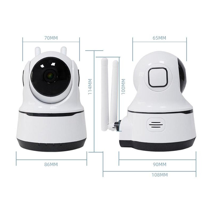 2Mp 1080P Hd Wireless Ip Camera Support Motion Detection & Infrared Night Vision & Tf Card