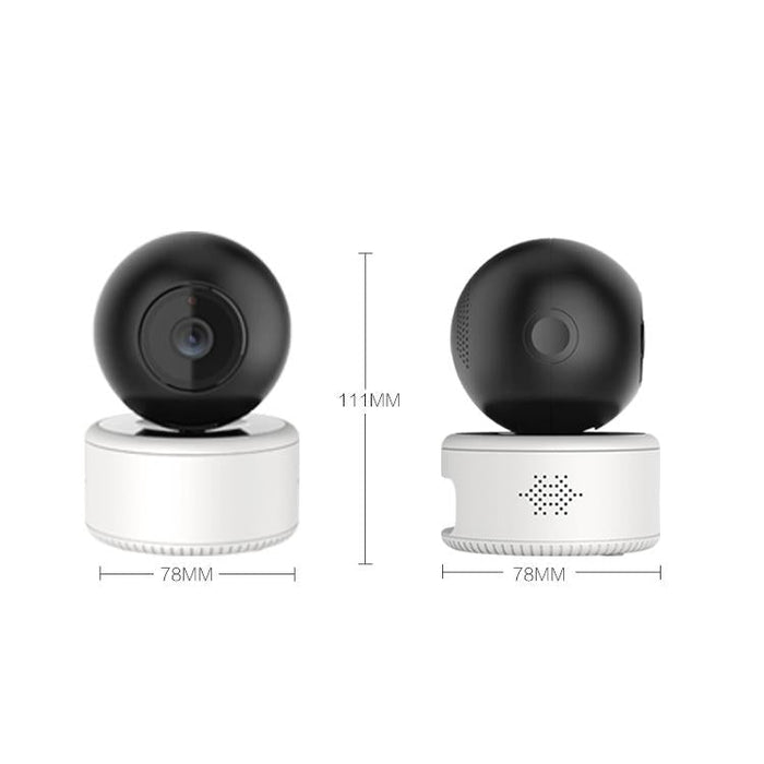 Hd Wireless Indoor Network Shaking Head Camera Support Motion Detection & Infrared Night Vision & Micro Sd Card