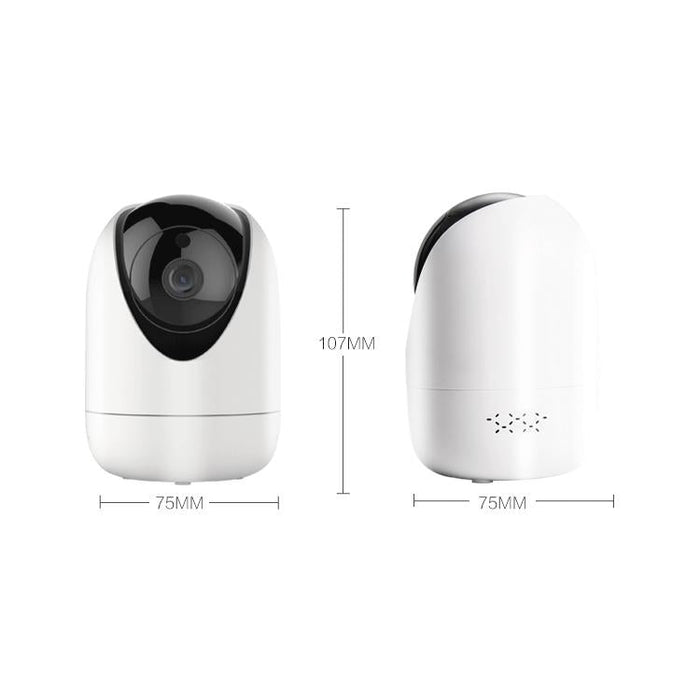 Hd Wireless Indoor Network Shaking Head Camera Support Motion Detection & Infrared Night Vision & Micro Sd Card